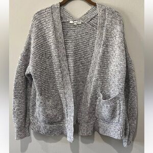 Madewell Women's Heathered Gray Cardigan